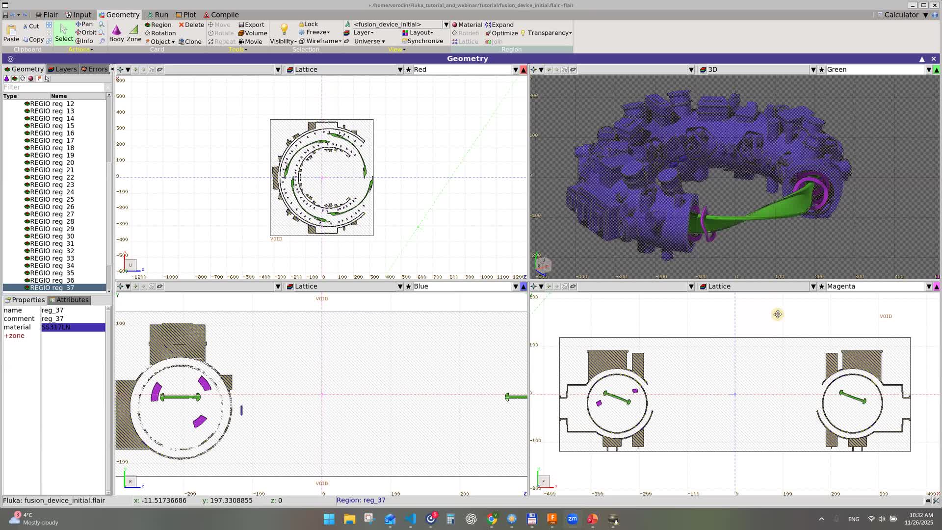 CAD and UMESH tutorial for FLUKA.CERN · CDS Videos · CERN