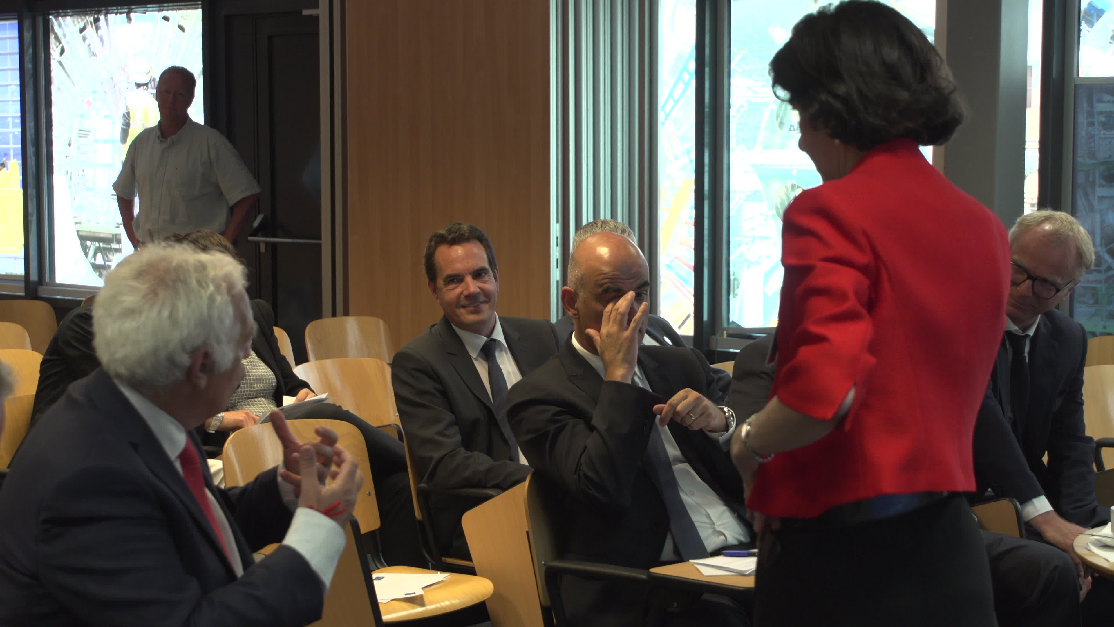 Vip Visit President Confédération Suisse Monsieur Alain Berset Cds Frame 3 Jpg 262