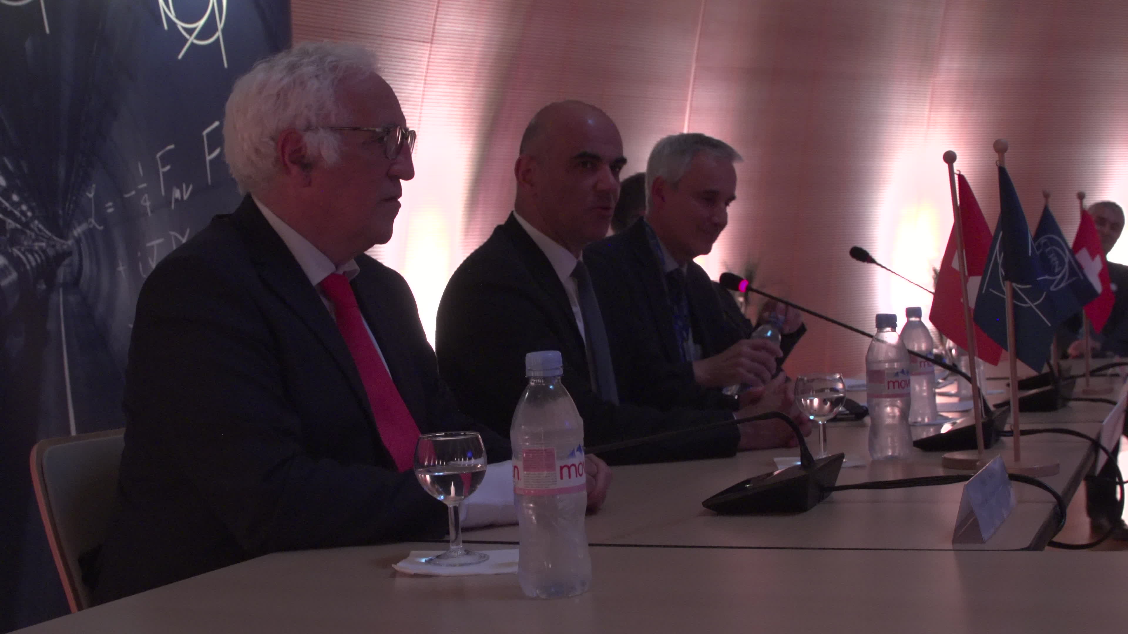 Vip Visit President Confédération Suisse Monsieur Alain Berset Cds Frame 8 Jpg 215