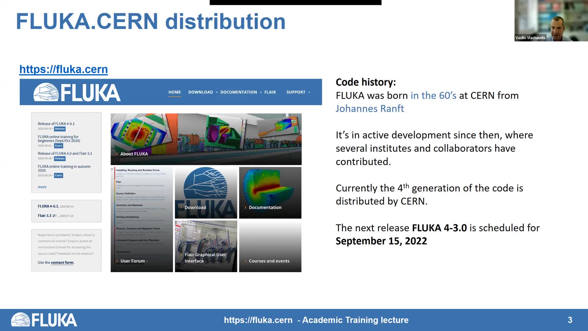 REMOTE: An overview of the FLUKA particle transport code and its ...