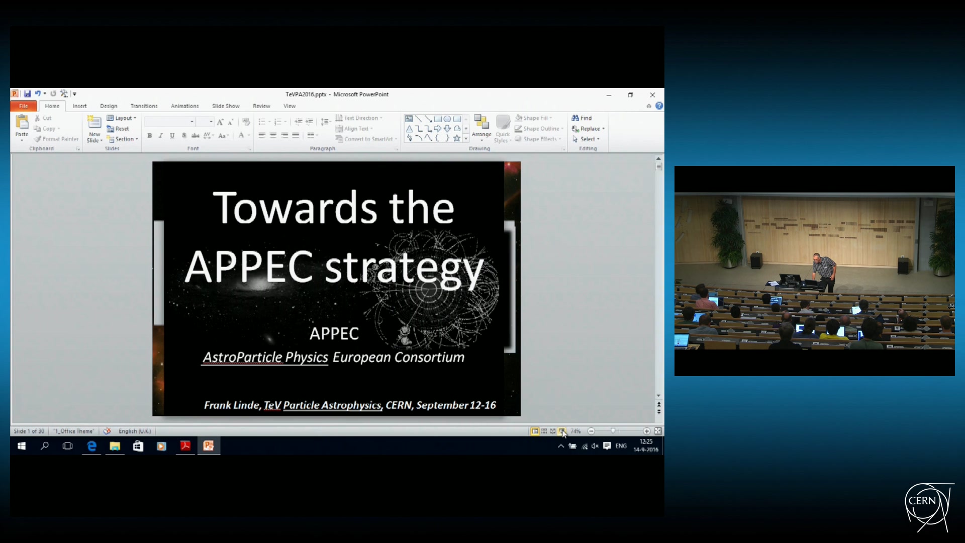 Appec Towards the APPEC strategy · CDS Videos · CERN