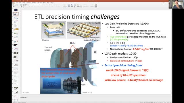 The ETROC1: The first full chain precision timing prototype for CMS MTD ...