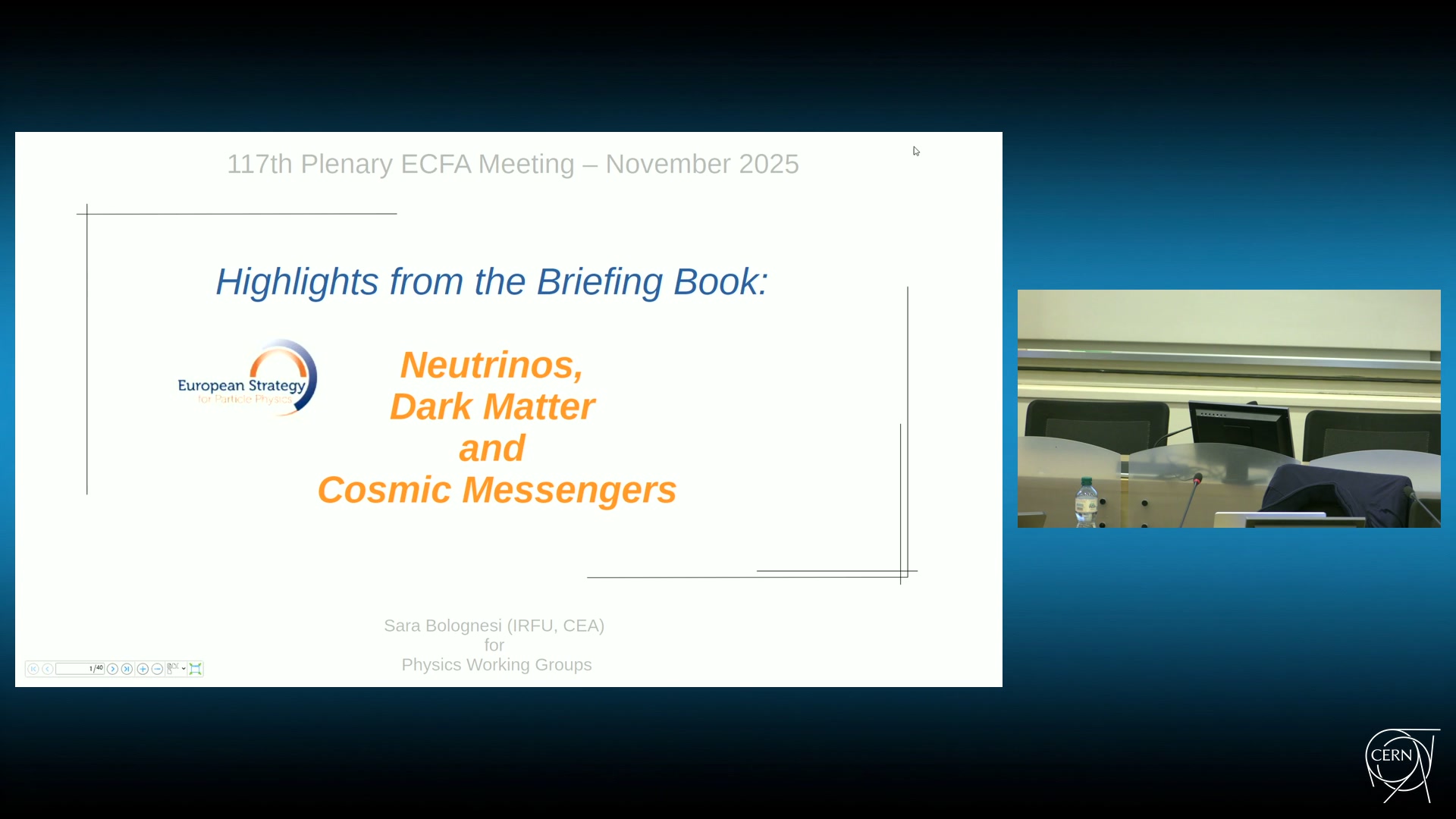 Highlights from the Briefing Book: Neutrinos, Dark Matter and Cosmic ...